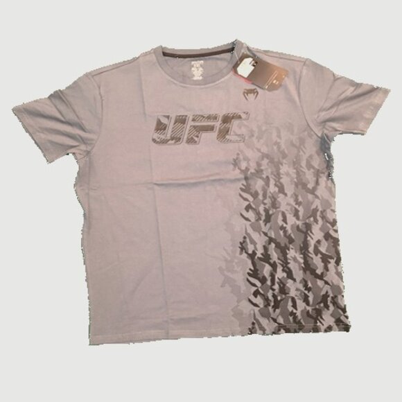 UFC Venum Graphic T-Shirt – Gray - Picture 1 of 4
